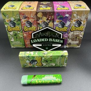Burst 2G Dispo cannabis disposable vape with bold flavors