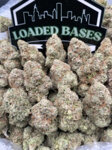 Cherry Blow Pop cannabis flower buds – premium THC-rich hybrid strain