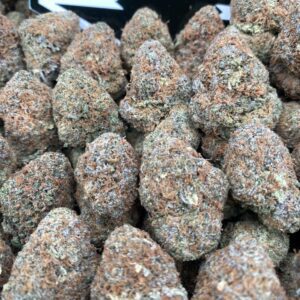 Cherry Splash cannabis flower buds – premium THC-rich hybrid strain