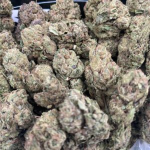 Cotton Candy cannabis flower – sweet dessert strain with high THC buds