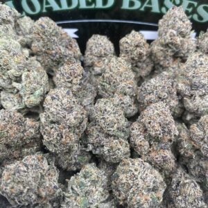 Dream Runtz cannabis flower buds with dense trichomes