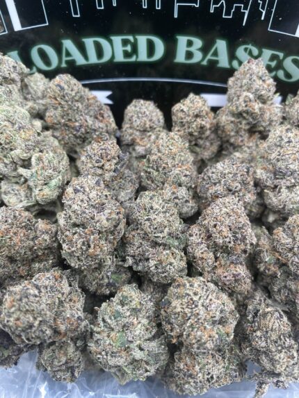 Dream Runtz cannabis flower buds with dense trichomes