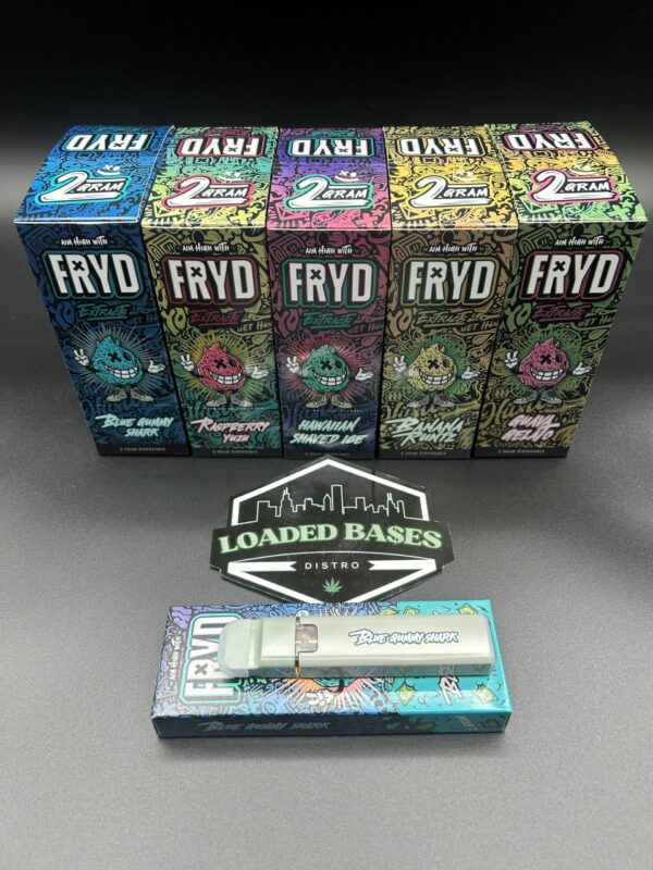 FRYD 2G Dispo cannabis vape with bold flavors and smooth hits