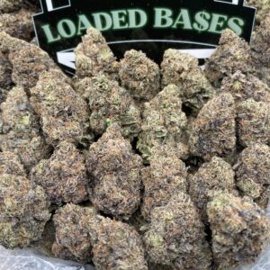 Gas Candy cannabis flower hybrid strain with sweet dessert flavor and relaxing effects