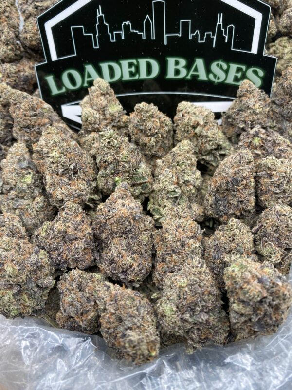 Gas Candy cannabis flower hybrid strain with sweet dessert flavor and relaxing effects