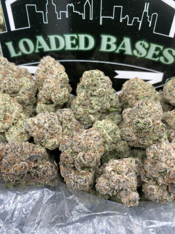 Gelatti cannabis flower hybrid strain with sweet dessert flavor and relaxing effects