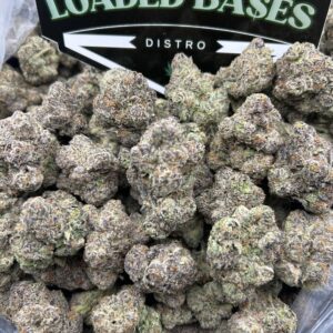 Gelatti cannabis flower hybrid strain with sweet dessert flavor and relaxing effects