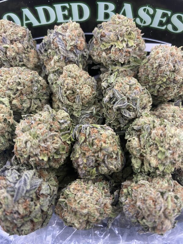 Gelatti cannabis flower hybrid strain with sweet dessert flavor and relaxing effects