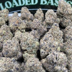 Lemon Cherry Gelato cannabis hybrid flower close-up