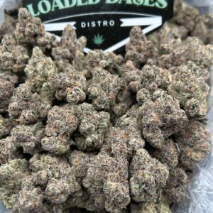 Lemon Cherry Runtz strain with colorful buds, citrus and cherry aroma