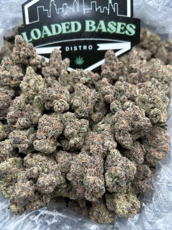 Lemon Cherry Runtz strain with colorful buds, citrus and cherry aroma
