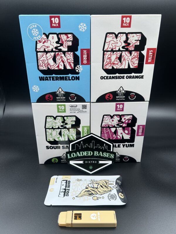 MFKN 2G Dispo cannabis disposable vape with bold flavors