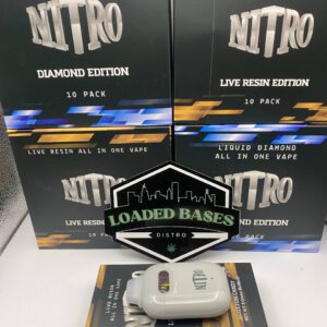 Nitro 3G Dispo cannabis disposable vape with bold flavors