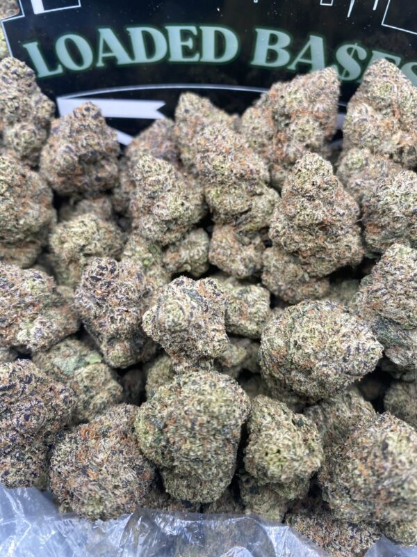 Presidential Runtz cannabis buds frosty trichomes
