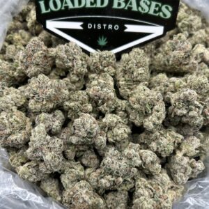 Rainbow Runtz strain hybrid cannabis buds with colorful appearance