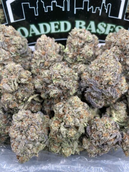 Rainbow Sherbert strain cannabis buds with fruity dessert-like aroma