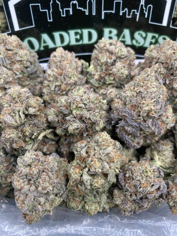 Rainbow Sherbert strain cannabis buds with fruity dessert-like aroma