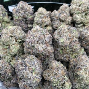 Super Candy strain hybrid cannabis buds with fruity aroma